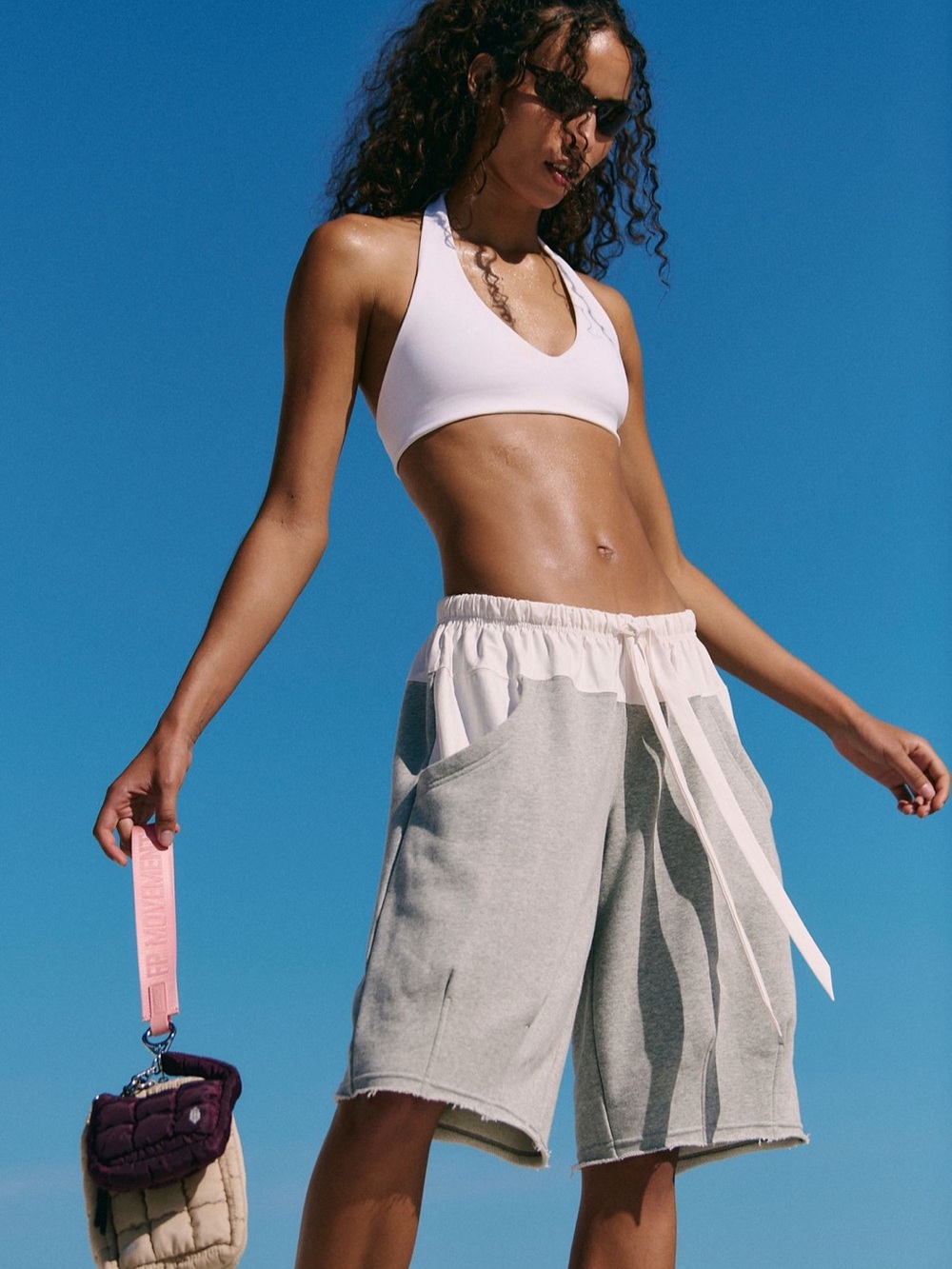 Free People What A Catch Sweat Shorts -Sz XS- Like New- Orig $78